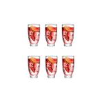Amore Meşrubat Bardağı - 6'lı - 0 - Siyah - 0 - 200 ml