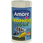 Amore Tropheus Veggie Chips Tanganyika Malawi Bitkisel Algae 250ML Spirulina Sarımsak Balık Yemi