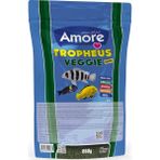 Amore Tropheus Veggie Chips Tanganyika Malawi Bitkisel Algae 860 gr Spirulina Sarımsak Balık Yemi