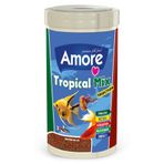 AMORE Tropical Mix Selection 1000ml Lepistes Moli Tetra Tropikal Akvaryum Balık Yemi