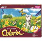 Amos Colorix Aquarell Pastel Boya 8 Renk