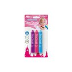 Amos Yüz Boyası 3 Lü Blister (MOR-PEMBE-MAVİ) (FD5B3G)