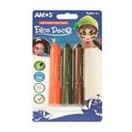 Amos Yüz Boyası 3 Renk