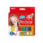 Amos Yüz Boyası 6 Renk