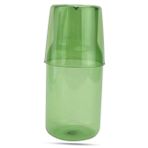 Amosfun 1 Adet 500ml Yeşil Çim Renkli Cam Bardak Tencere Isıya Dayanıklı Çiçek Çay Fincanı Kahve Ev Su Sürahisi Masaüstü Cam Sürahi Seti