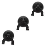 Amosfun 3 Parça Vantuz Kancası Vantuz Askısı Banyo Duvarı Için Havlu Tutacağı Vantuzlu Duvar Askısı Banyo Kancaları Kancalı Pencere Vantuzlar Cam Için Vantuz Paslanmaz Çelik Ağır