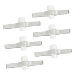 Amosfun 6 Adet Gıda Sızdırmazlık Klipler Çanta Outlet Gıda Mühür Klipler Gıda Sızdırmazlık Klipler Snack Sızdırmazlık Klipler