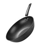 Amosfun Düz Tabanlı Wok Süt Tavaları Yemek Takımı Aksesuarları Tencere Karıştırma Izgarası Sepeti Çoklu Izgara Pişirici Için Mini Cips Tavaları Açık Hava Kapakları Izgara Ekici Şef