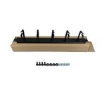 Amp 1U 19" Yatay Kabinet Kancalı Organizer (5 Kancalı)