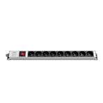 AMP CONNECT Dokuzlu UPS Klemensli Anahtarlı Alüminyum Grup Priz