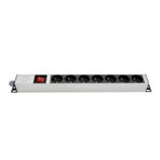 AMP CONNECT Yedili UPS Klemensli Anahtarlı Alüminyum Grup Priz