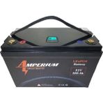 Amperium 12V 200AH Yeni Nesil Lifepo4 Lityum Demir Akü 20 Yıl Ömür - Basit ekranlı