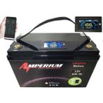 Amperium 12V 200AH Yeni Nesil Lifepo4 Lityum Demir Akü 20 Yıl Ömür - Smart ve ekranlı