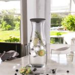 Amphora Gri Kapaklı Karaf 1180 cc - Şeffaf - 1,18 lt