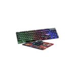 Amplify Oyuncu Klavye Mouse Mousepad Seti Marvel Spiderman Örümcek Adam Gökkuşağı Aydınlatmalı Lisanslı Mv-1
