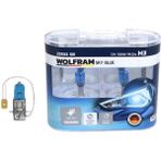 Ampul 12V H3 100 PK22S Sky Blue Beyaz Işik Glstd