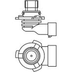 Ampul 12V Hb3 60 W P20d Opel, Suzuki, Toyota, Land Rover - 1987302807