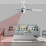 Ampul Hareketli Wi-Fi Kamera İç Mekan