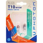 Ampul T10 W5W Chrome 12V Amber Performance Pht PH5541 Cra B2 - Altın