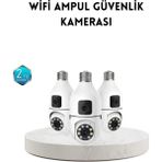 Ampul Tipi Wifi Kamera 2mp Lensli Full Hd Görüntü ve Akıllı Hareket Algılama Nemere - 1