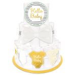 amscan Diaper Kek Dekorasyon Seti Hello Baby 4 Parça