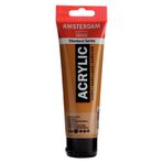 AMSTERDAM 17092342 All Acrylic Standart Serisi 120 Ml Tüp Akrilik Boya, Raw Sienna