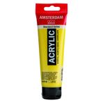 AMSTERDAM 17092722 All Acrylic Standart Serisi 120 Ml Tüp Akrilik Boya, Transparent Yellow Medium