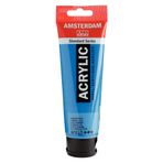 AMSTERDAM 17095722 All Acrylic Standart Serisi 120 Ml Tüp Akrilik Boya, Primary Cyan