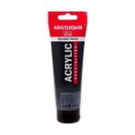 Amsterdam Akrilik Boya 120ML Tüp Metallıc Black 850