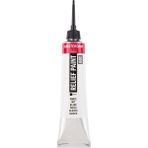 Amsterdam Rölyef Kabartma 20 ml Tüp White Cam Boyası