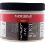 Amsterdam Şeffaf Gesso 000 Kavanoz 500 ml