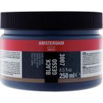 Amsterdam Siyah Gesso 007 Kavanoz 250 ml