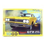 Amt 1180m 1/25 1969 Plymouth Gtx Hardtop Pro Street 2t, Demonte Plastik Araba Maketi