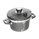Amt Gastroguss Black Düdüklü Tencere 7 Lt - Gri