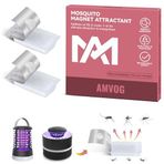 AMVOG Böcek öldürücü için sivrisinek mıknatısı Octenol | Octenol yedek yem | 2'li paket