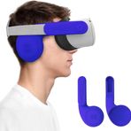 Amvr Mavi Oculus Quest 2 İle Uyumlu Gelişmiş Silikon Kulaklık