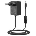 AmzFwing-Yamaha klavye güç için 12V adaptör güç kaynağı şarj kablosu PA-130a Pa-130b Pa-150b P45 Pa-3b Pa-3b Pa-3c PA-5D PSR-210 PSR-78 P125 E373 EZ-220 EZ-300 elektronik piyano için AC adaptörü.