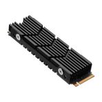 AMZLORD M.2 Soğutucu NVME 2280 SSD Isı Emici Desteği Tek Taraflı M2 SSD Soğutma Termal Silikon Pedli Soğutucu Bilgisayar PC PS5 Oyun Konsolu NG-FF NVME SATA M.2 Kurulum (Siyah)