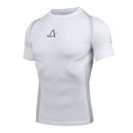 AMZSPORT 112018 Kısa Kollu Beyaz Erkek Spor T-shirt