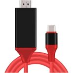 AN2260 Type-C To HDMI Ios Android Tablet Pc Telefon Tv Usb-C 4K HDMI Görüntü ve Ses Aktarım Kablosu