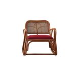 Ana Sayfa Rattan Sandalyeler- Rattan Sandalye Çay Masası Balkon Tekli Kanepe Arkalığı Sandalye Alt Vintage Rattan Koltuk Alt Patio Lounge Sandalyesi