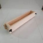 Anadolu Ağaç Dekoratif Ürünler 50 cm 7x7 Baton Sabun Kalıbı Düz Dilimsiz Model - 7x7x50cm