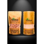 Anadolu Hasat 2 Adet- 1kg Himalaya Kristal Tane Kaya Tuzu- 1kg Himalaya Kristal Öğütülmüş Kaya Tuzu - 1 kg