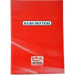 Anadolu Karton Kapak Kurs Ders Defteri 10'lu