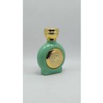 ANADOLU PARFÜM | Altın Işlemli Boş Parfüm Şişesi 50ml Sprey Başlıklı, Yeşil Rengi