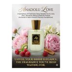 ANADOLU PARFÜM Anadolu Love Kadın Kokusu | Şakayık ve Ahududu Çiçeği Esintili Anadou Parfümü - W160
