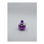 ANADOLU PARFÜM, Boş Cam Parfüm/Kolonya Sprey Şişesi, Kolay Doldurulabilir, Gri Detaylı Mor Elma Şeklinde, Şık ve Çekici Tasarım, 50ml