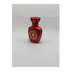 ANADOLU PARFÜM, Boş Cam Parfüm/Kolonya Sprey Şişesi, Mat Gül Desenli, Kırmızı Renkli, Şıklık Sunuyor Ve Kolaylığı Doldurulabilir, 50ml
