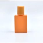 ANADOLU PARFÜM | Boş Parfüm Şişesi, Koyu Turuncu Zarafet Kare Tasarımı, Kolay Doldurulabilir, 30ml