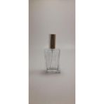 ANADOLU PARFÜM, Boş Şeffaf Cam Parfüm/Kolonya Sprey Şişesi, Kolay Doldurulabilir, 50ml